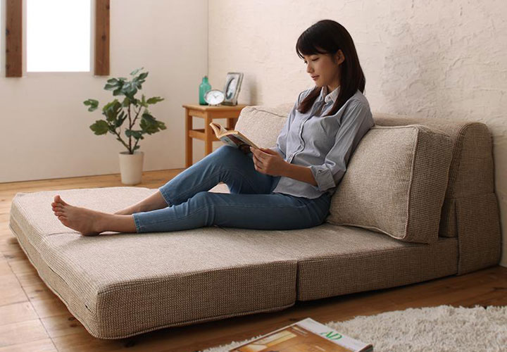 読書に最適なスタイル。