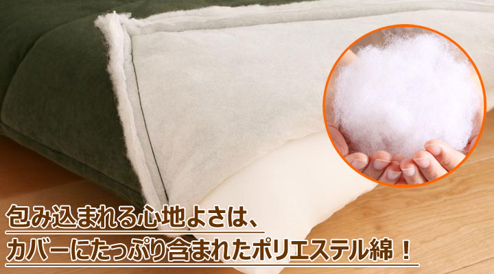ポリエステル綿。